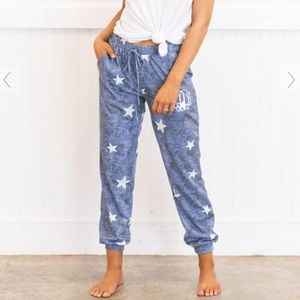 BLUE STAR SWEATPANTS
